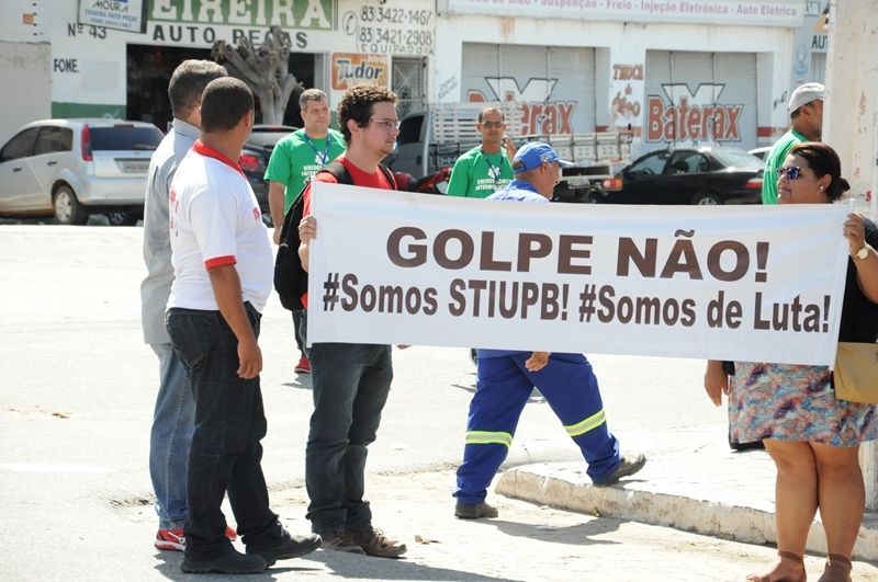 Tentativa de golpe no movimento sindical urbanitário da Paraíba.